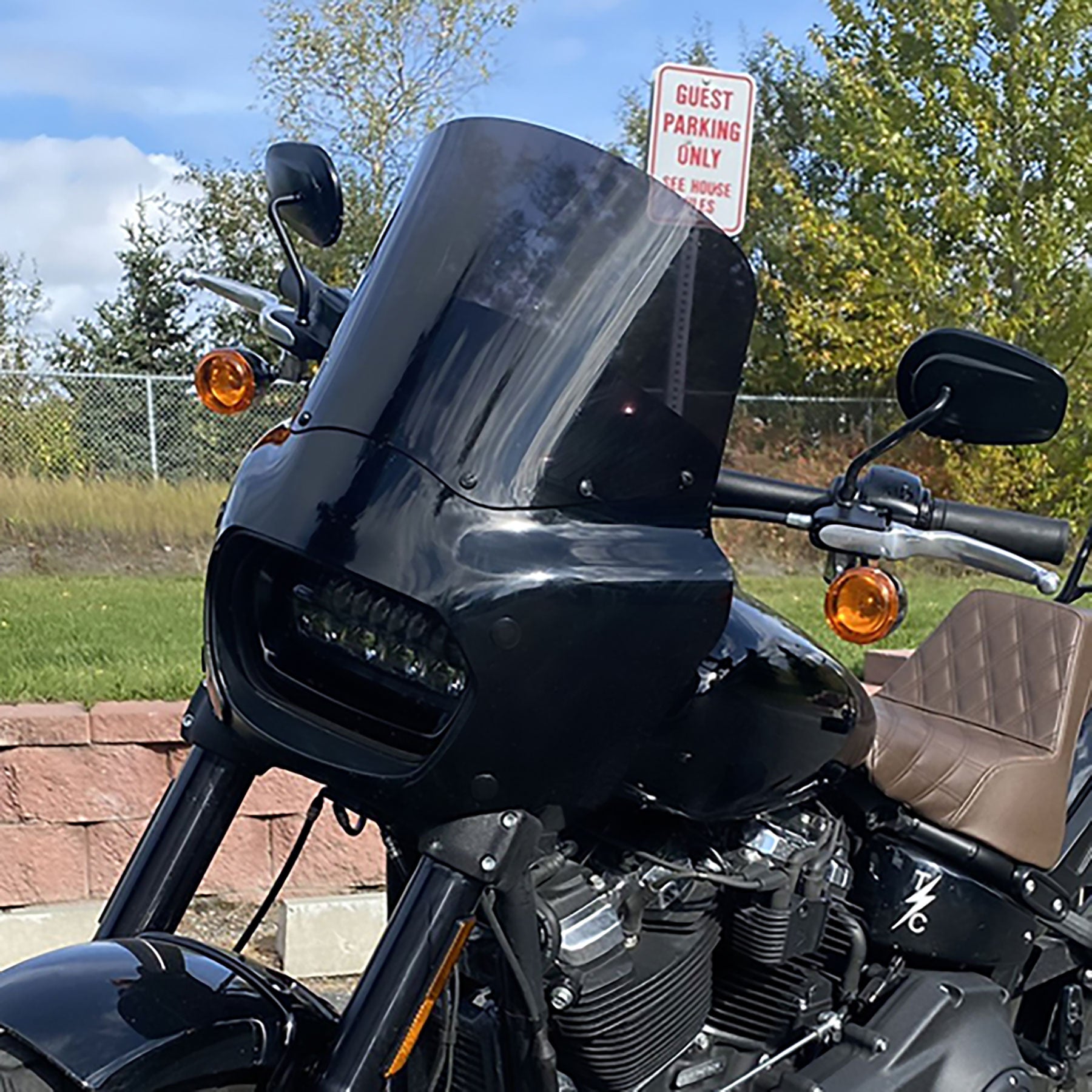 Club Style Front Headlight Fairing w/15