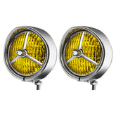 4.5" Tri Bar Bullet Style Chrome Headligh