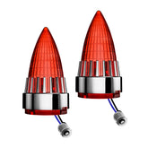 Classic Bullet 2" Clip-In Turn Signal Lens With LED & 1156 Plug