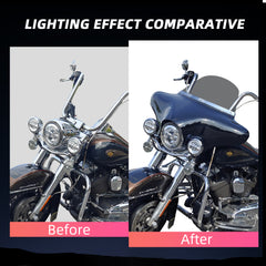 Batwing Fairing Road King Fairing Smoke Windshield For Harley Touring Road King FLHR 1994-2023 Road King Special FLHRXS 2017-2025