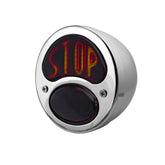 "STOP" Duo Lamp Model a Motorcycle Tail Light