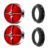 Retro 3 1/4" Screw-In Turn Signal Lens For Harley Heritage Road King Electra Glide