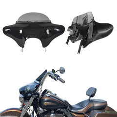 Batwing Fairing Road King Fairing Smoke Windshield For Harley Touring Road King FLHR 1994-2023 Road King Special FLHRXS 2017-2025