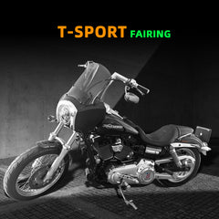 Front Headlight Fairing W/15" Windshield For Dyna 2006-2017 T-Sport 2000-2003