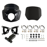 Front Headlight Fairing W/15" 11" Windshield For Softail Street Bob FXBB 2018-2024