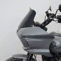 Front 9" Windshield Motorcycle Low Rider ST Windscreen For Harley Softail Low Rider ST/FXLRST 2023+&El Diablo FXRST 2022-2024