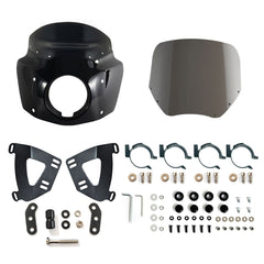 Front Headlight Fairing w/15" 11" Windshield For Harley Softail Low Rider S FXDLS 2020-2023