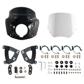 Front Headlight Fairing w/15" 11" Windshield For Harley Softail Low Rider S FXDLS 2020-2023