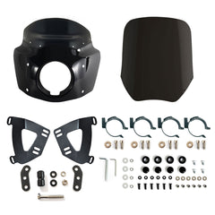 Front Headlight Fairing w/15" 11" Windshield For Harley Softail Low Rider S FXDLS 2020-2023