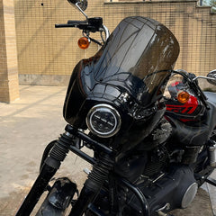 Front Headlight Fairing W/15" Windshield For Dyna 2006-2017 T-Sport 2000-2003