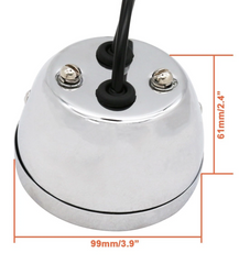 Motorcycle LED Tail Light with Turn Signals Brake Lights for 12V Ford Model A Hot Rod Street Rod Rat Rod Classic Custom Cars Trucks