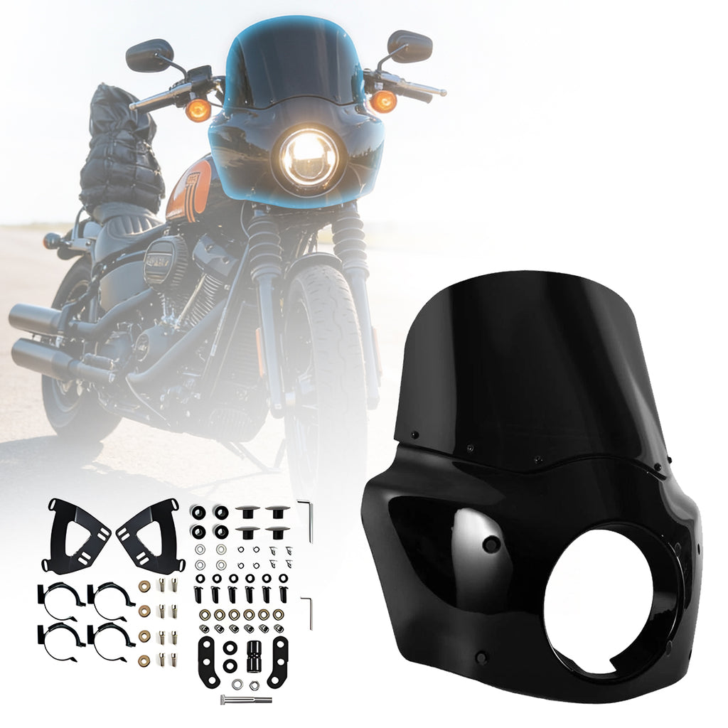 11 inch Motorcycle Front Fairing For Road Warrior Fairing Only For Harley Softail Low Rider S FXLRS 2020-2024