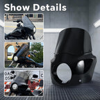11 inch Motorcycle Front Fairing For Road Warrior Fairing Only For Harley Softail Low Rider S FXLRS 2020-2024