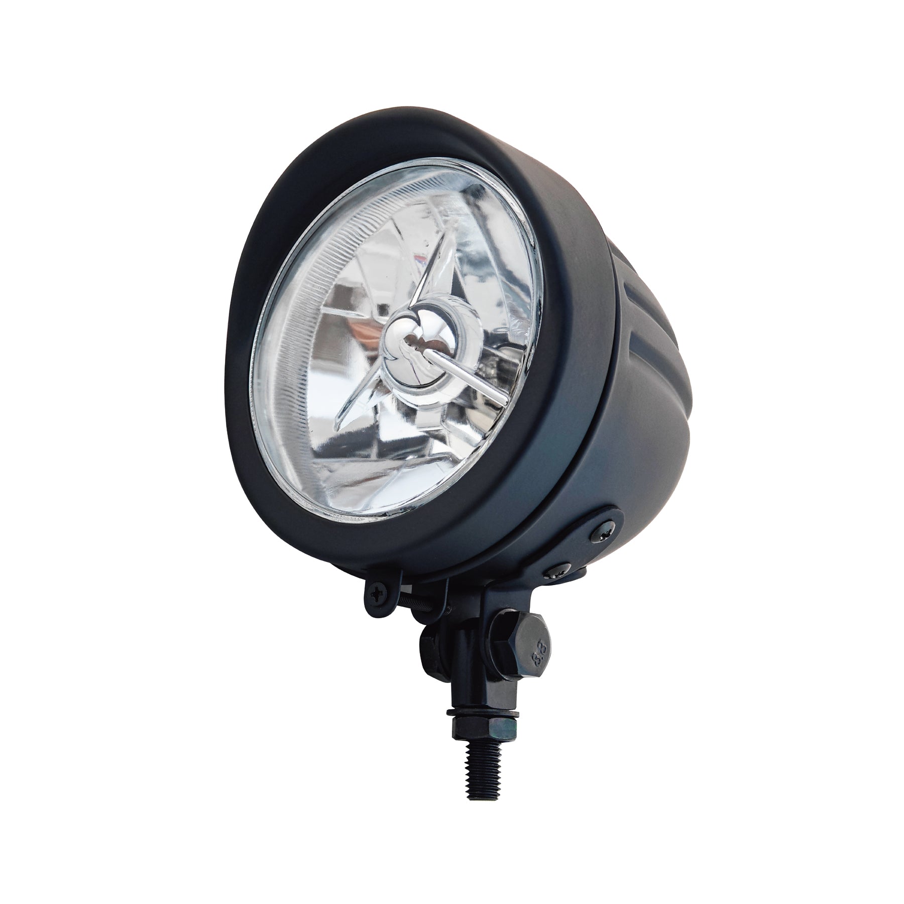 Motorcycle 4.5" Visor Tri Bar Headlight Secondary image