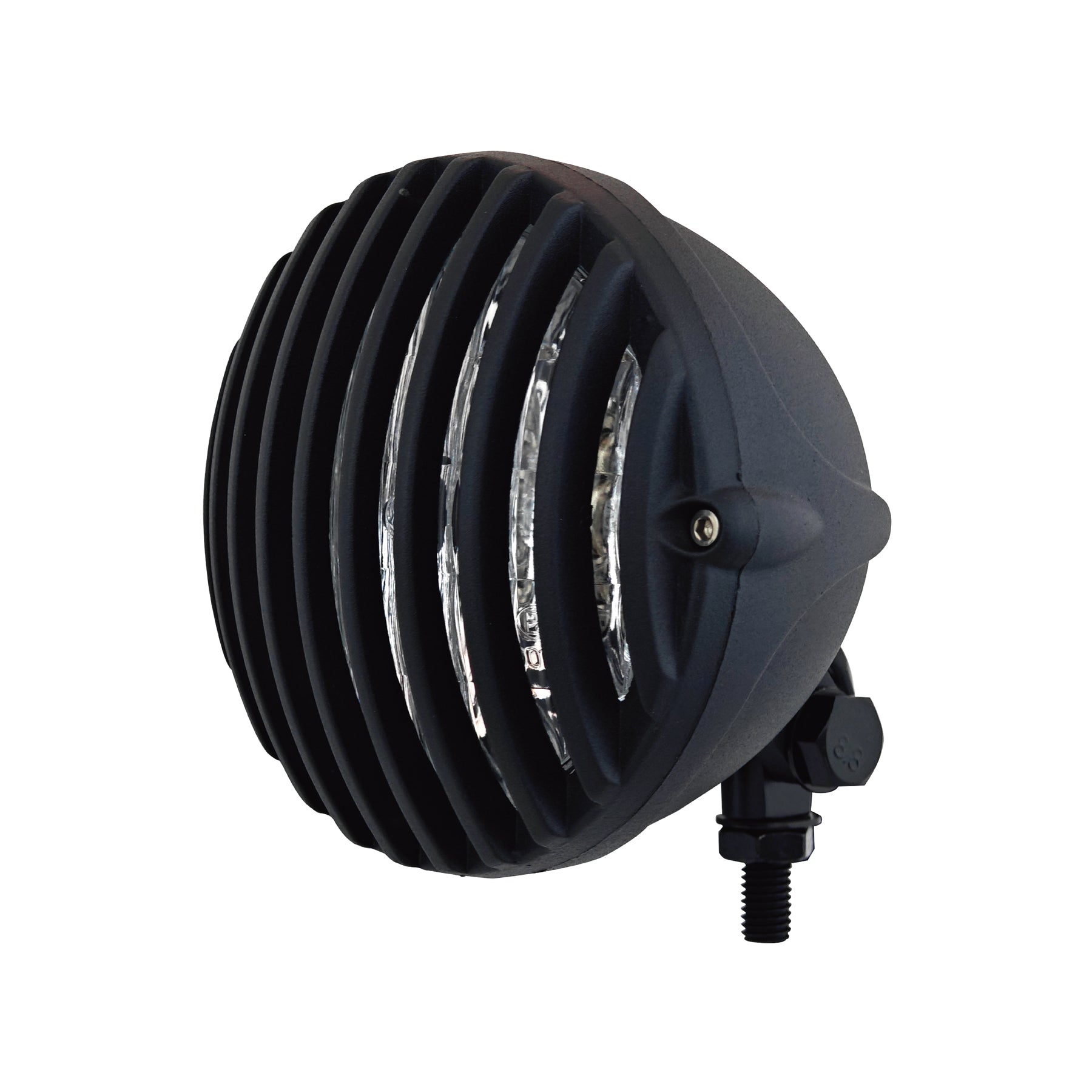 Motorcycle 4.5" Classic Grille Headlight Secondary image