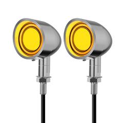 Motorcycle LED Bullet Turn Signals Front Rear Indicator