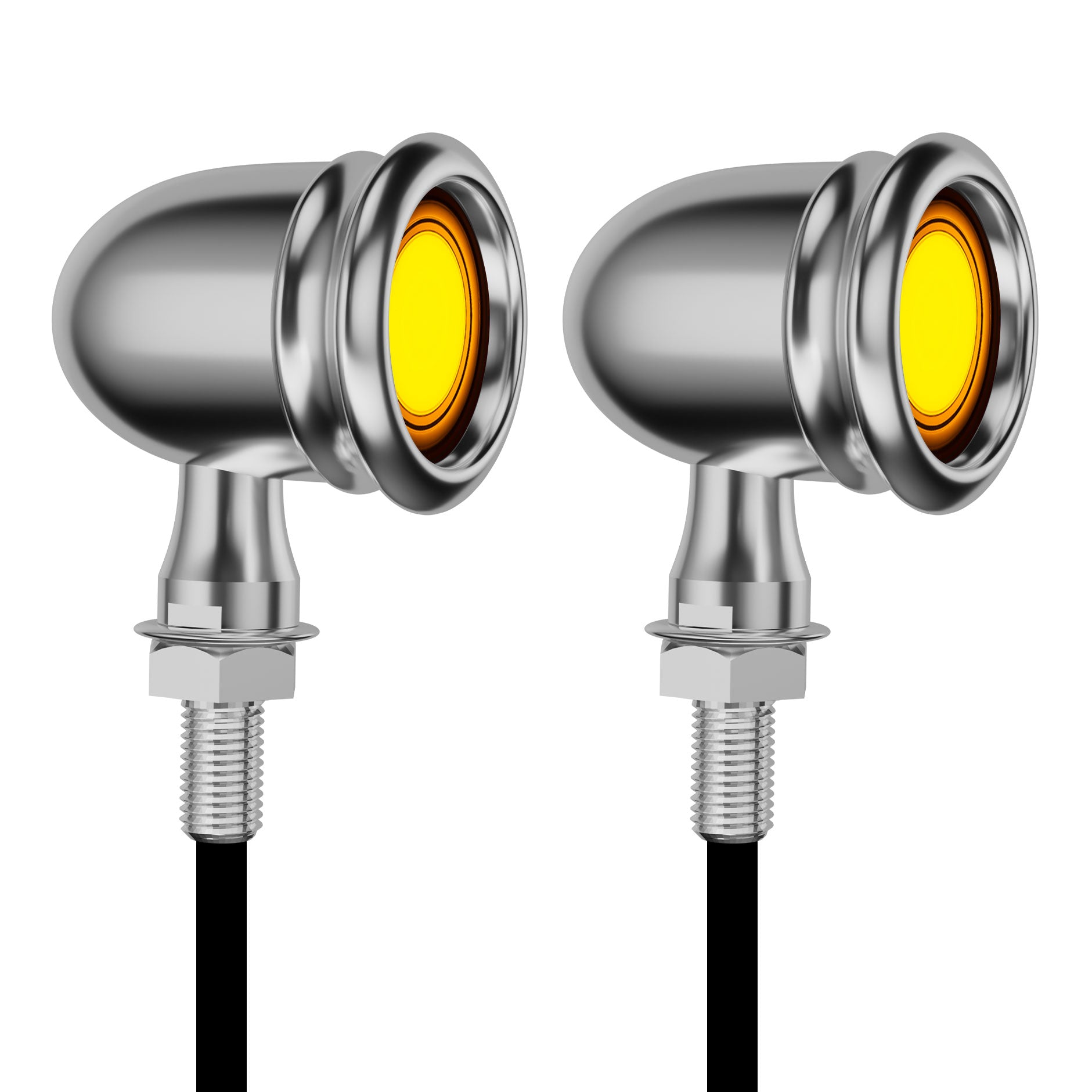 Motorcycle LED Bullet Turn Signals Front Rear Indicator