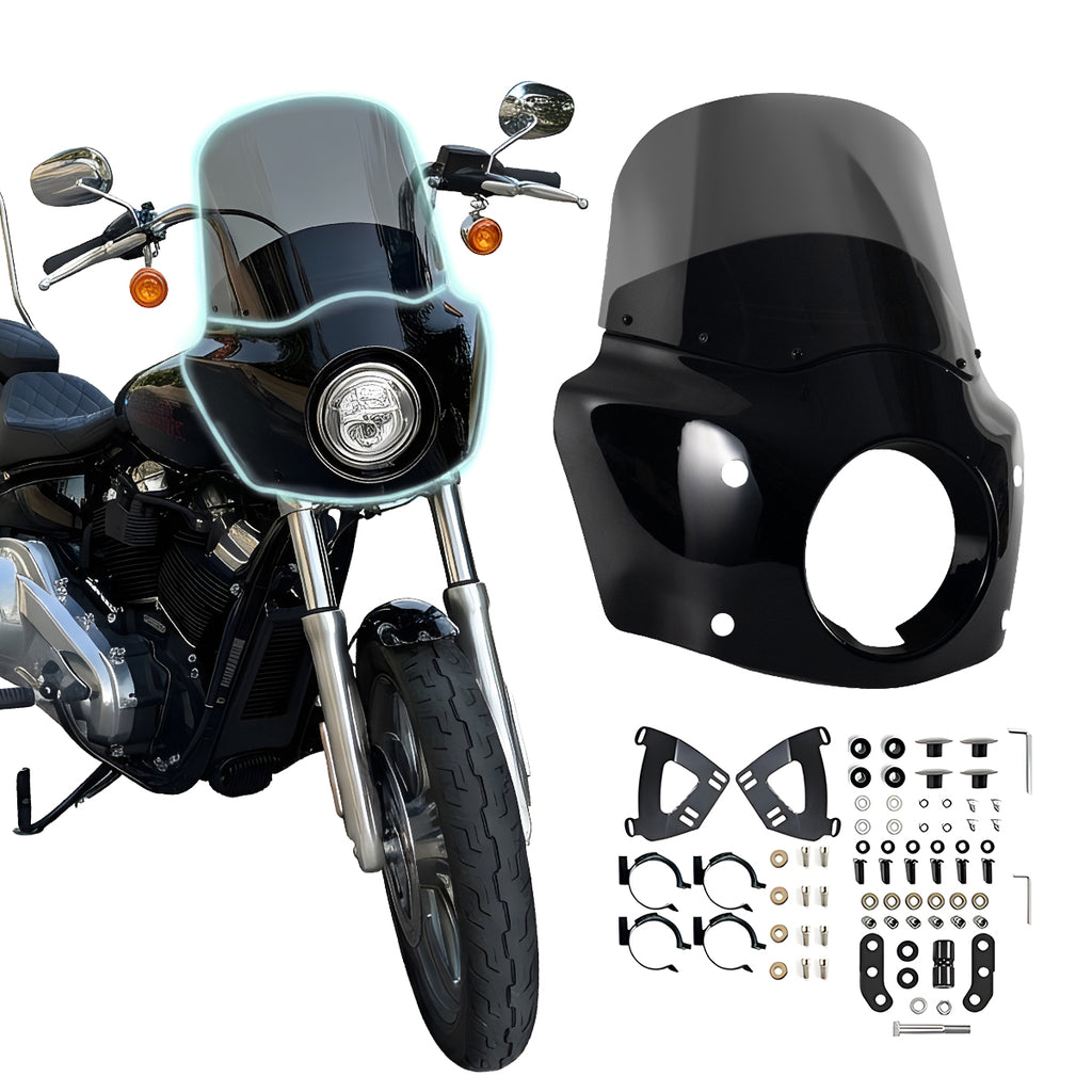 11 inch Motorcycle Front Fairing For Road Warrior Fairing Only For Harley Softail Low Rider S FXLRS 2020-2024