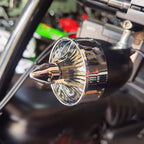 Classic Tri Bar 2" Clip-In Turn Signal Lens For Harley