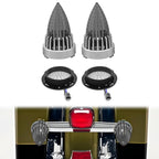 3 1/4" Motorcycle Turn Signal 2 Pack Bullet LED Rear Tail Light for Harley Softail Electra Glide Fatboy Heritage Softail Road Glide Softail Springer Tour Glide