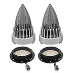 3 1/4" Motorcycle Turn Signal 2 Pack Bullet LED Rear Tail Light for Harley Softail Electra Glide Fatboy Heritage Softail Road Glide Softail Springer Tour Glide