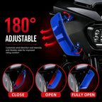 Wind Air Deflector Fairing Side Wings for Harley Road Glide 2024+, Windshield Deflectors for 2024-2026 CVO Road Glide ST FLTRXSTSE 2024-2026 Road Glide FLTRX 2023-2026 CVO Road Glide FLTRXSE