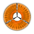 Classic Tri Bar 2" Clip-In Turn Signal Lens For Harley