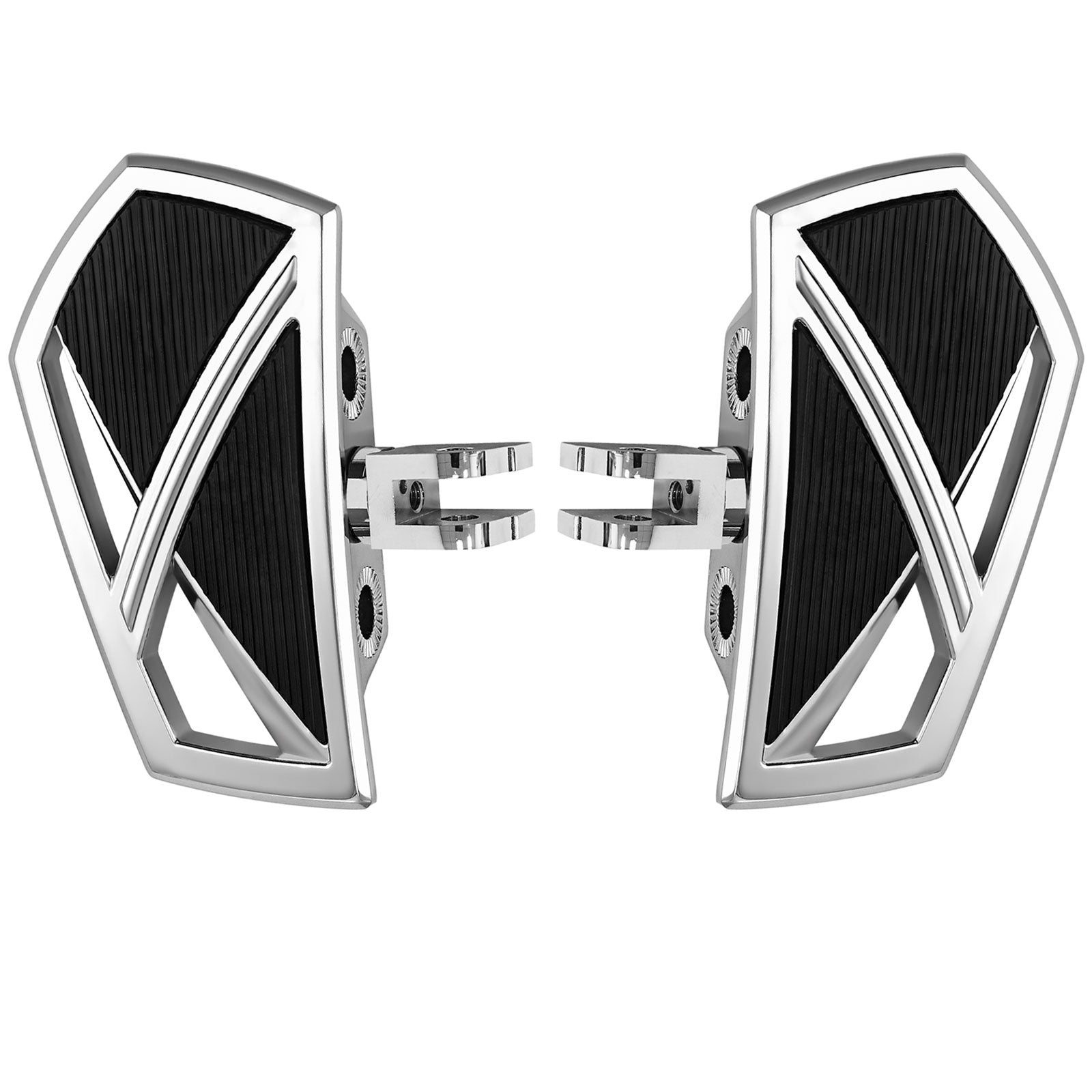 Motorcycle Mini Floorboards Front Rider Foot Pegs Pedals Rests Highway Footpegs for Harley 2018-2024 Softail Slim Fat Boy Street Bob Fat Bob Low Rider S Breakout Heritage Classic Main image