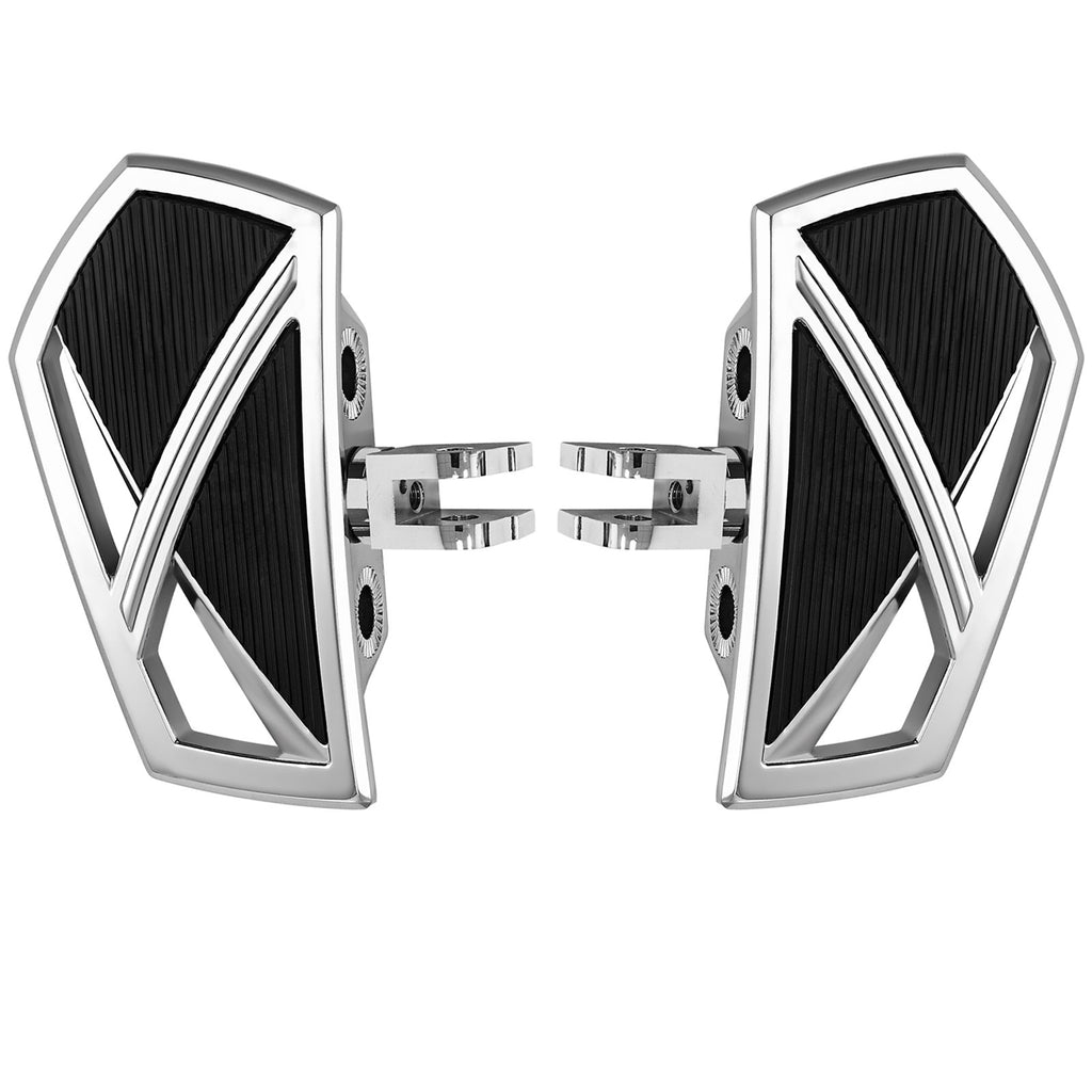 Motorcycle Mini Floorboards Front Rider Foot Pegs Pedals Rests Highway Footpegs for Harley 2018-2024 Softail Slim Fat Boy Street Bob Fat Bob Low Rider S Breakout Heritage Classic