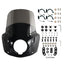 Motorcycle 5.75" Headlight Fairing with 13" Smoke Windshield Windscreen 48-58mm Mounting Kit Headlight Extension Block For Harley Low Rider S FXLRS 2020 2021 2022 2023