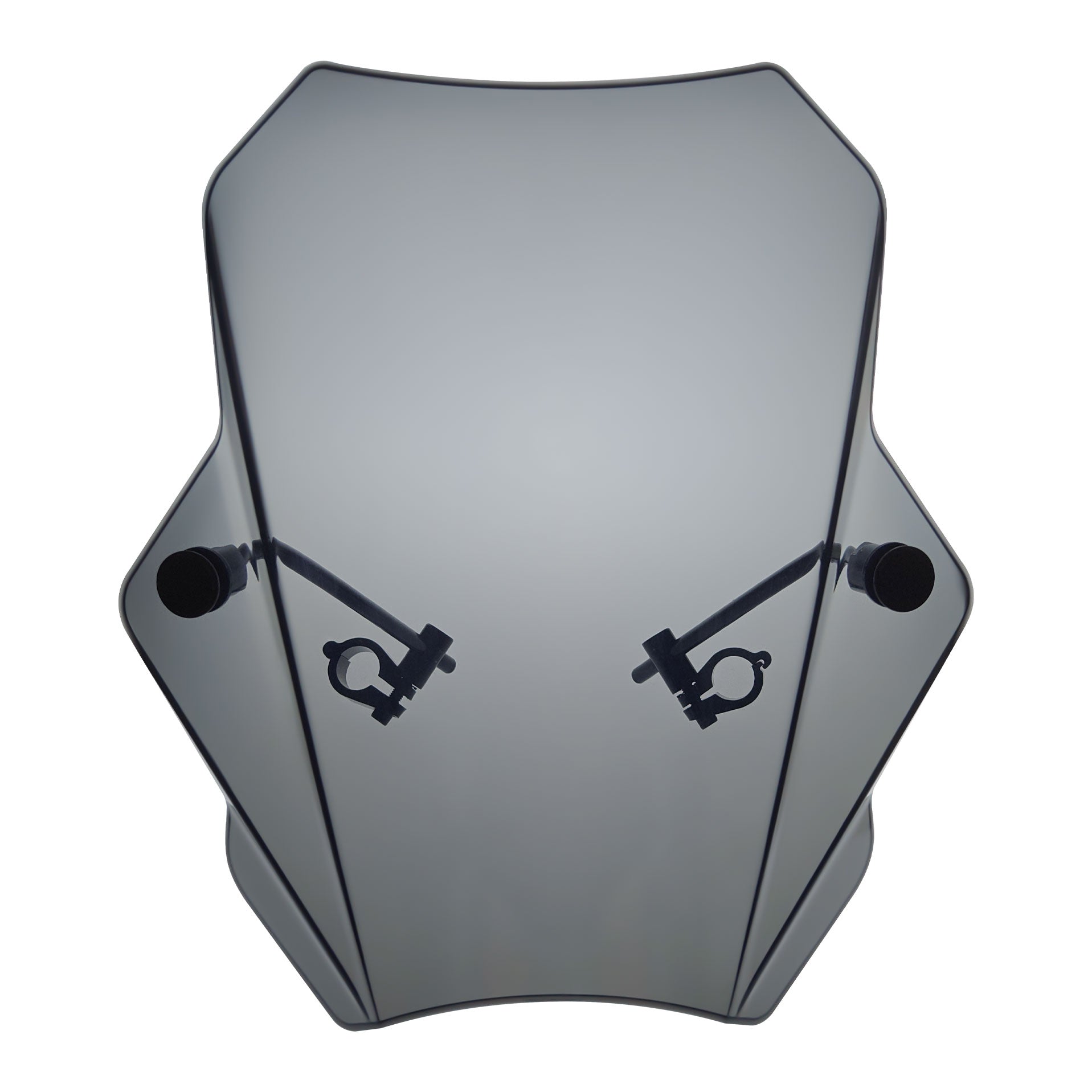 15" Motorcycle Windshield Universal For Harley Davidson Honda Kawasaki Suzuki Triumph Yamaha Indian Victory Main image