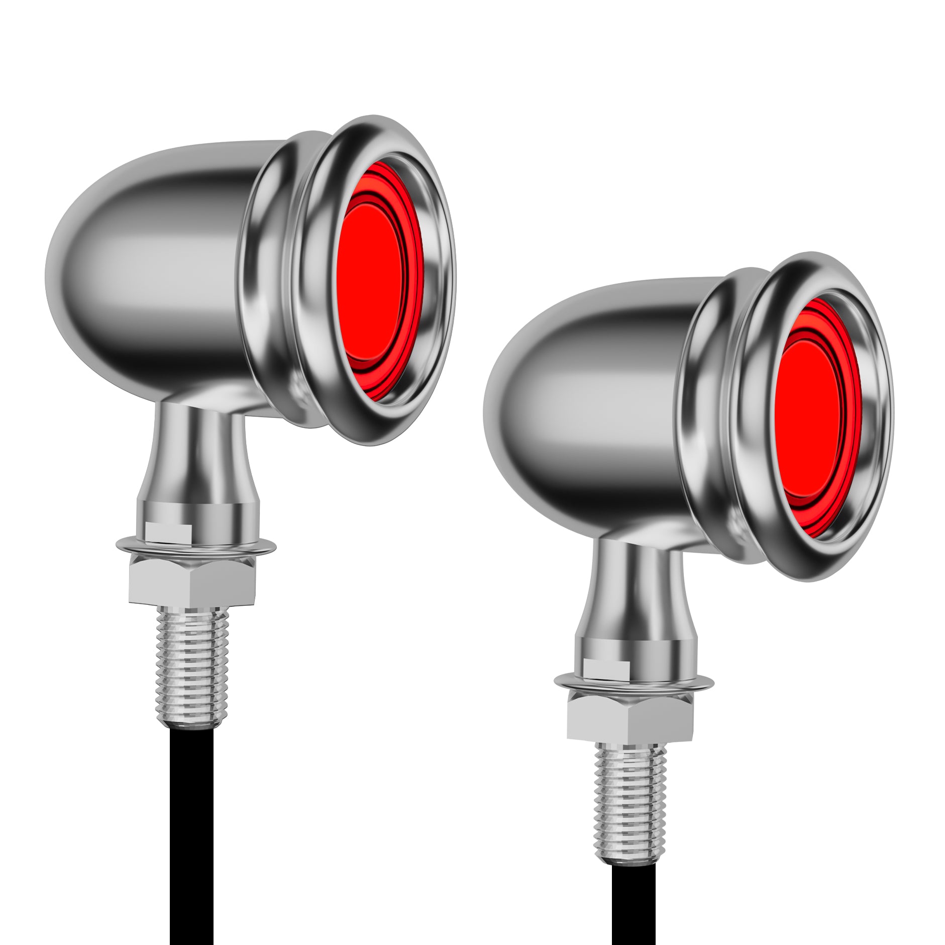Motorcycle LED Bullet Turn Signals Front Rear Indicator