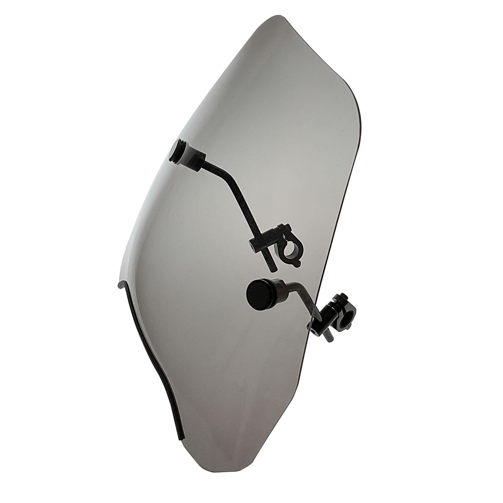 15“ Motorcycle Windshield Universal For Harley Davidson Honda Kawasaki Suzuki Triumph Yamaha Indian Victory