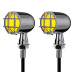 Motorcycle LED Grill Turn Signals Front Rear Indicator
