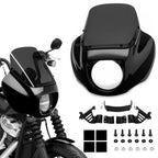 Front Quarter Fairing Low Rider S  9“/13" Windshield Mounting Bracket Kit For Harley Softail Street Bob Low Rider S FXLRS Standard FXST 2018+