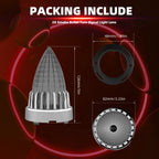 3 1/4" Motorcycle Turn Signal 2 Pack Bullet Rear Tail Light Lens Covers for Harley Softail Electra Glide Fatboy Heritage Softail Road Glide Softail Springer Tour Glide