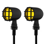 Motorcycle LED Grill Turn Signals Front Rear Indicator
