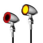 Motorcycle LED Bullet Turn Signals Front Rear Indicato