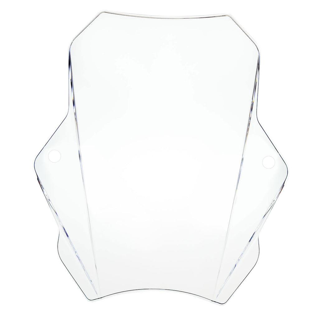 15" Motorcycle Windshield Universal For Harley Davidson Honda Kawasaki Suzuki Triumph Yamaha Indian Victory