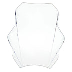 15" Motorcycle Windshield Universal For Harley Davidson Honda Kawasaki Suzuki Triumph Yamaha Indian Victory