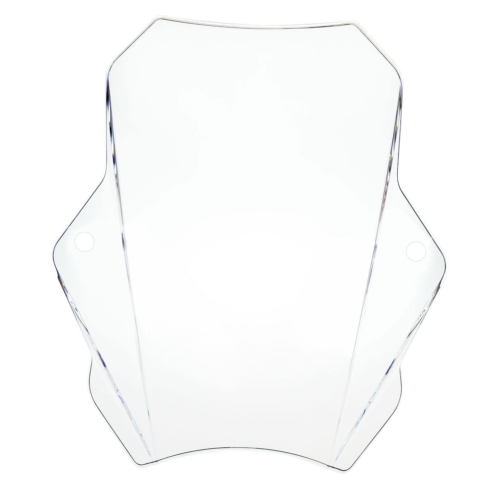 15" Motorcycle Windshield Universal For Harley Davidson Honda Kawasaki Suzuki Triumph Yamaha Indian Victory