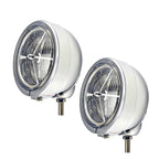 Motorcycle 4.5" H3 LED Fog Light Fog Lamp Passing Driving Spot Light For Harley Bobber Softail Road King Custom Yamaha Suzuki