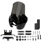Front Headlight Fairing Cover w/ 15'' Windshield For Harley Dyna FXDXT T-Sport 2006-2017
