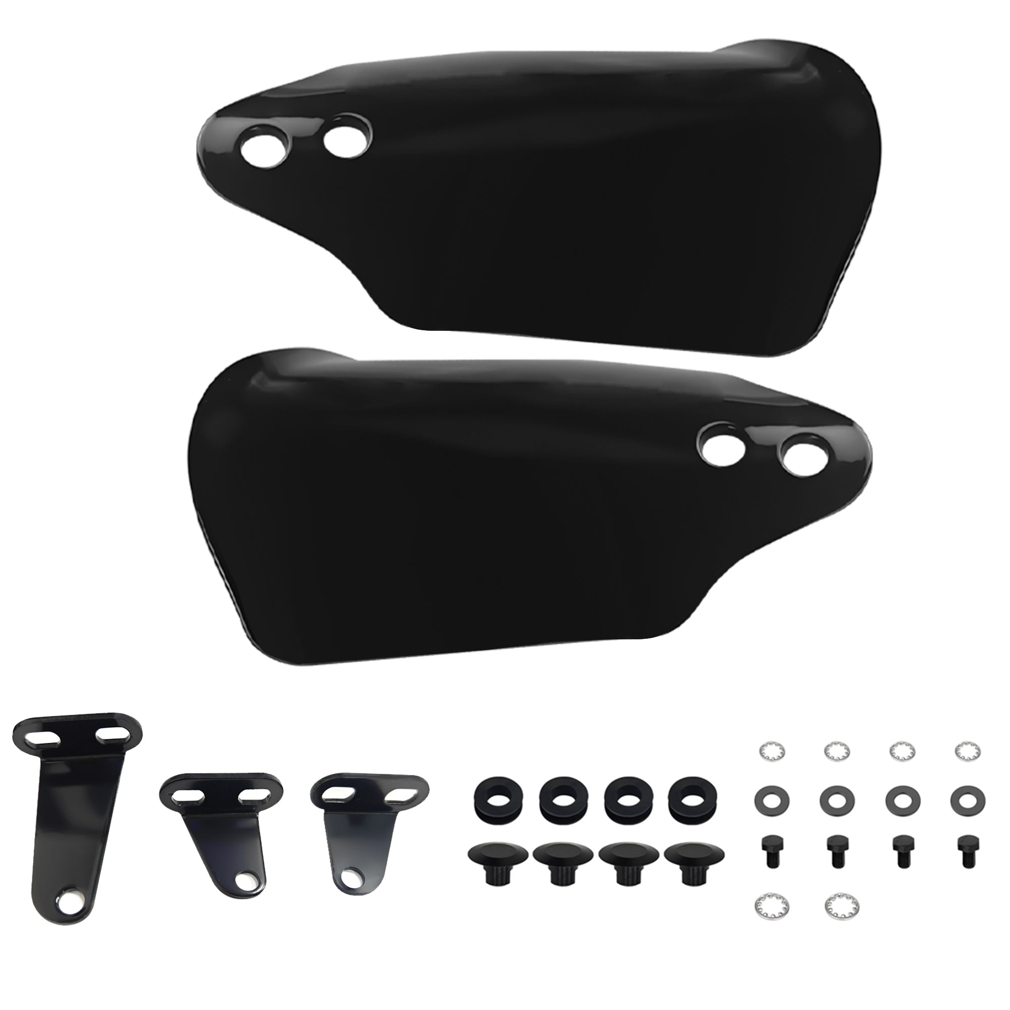 Club Style Motorcycle Handlebar Handguards Hand Guards for Harley 1996-2025 Sportster Dyna Touring Street Road Electra Glide Road King CVO/SE Softail Street Bob Low Rider S Fat Boy Heritage Main image