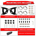 11/15" Motorcycle Front Fairing For Road Warrior Fairing For Harley Dyna 06-17