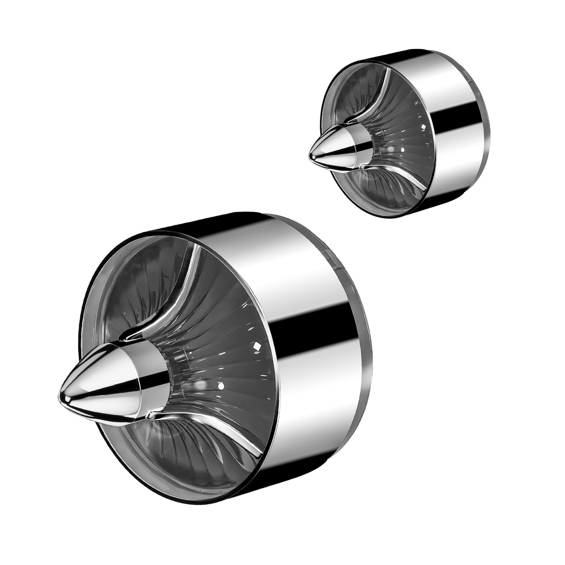 Classic Tri Bar 2" Clip-In Turn Signal Lens For Harley