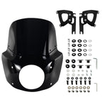 11" Windshield Road King Fairing Fit 7" Headlight For Harley Touring Road King FLHR 1994-2023 Road King Special FLHRXS 2017-2025