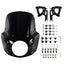 11" Windshield Road King Fairing Fit 7" Headlight For Harley Touring Road King FLHR 1994-2023 Road King Special FLHRXS 2017-2025