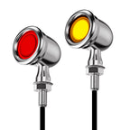 Motorcycle LED Bullet Turn Signals Front Rear Indicator