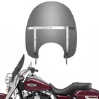 17" Smoke Detachable Windshield Windscreen Wind Splitter For Harley Touring Road King FLHR 1994-2023, Road King Special FLHRXS 2017-2025